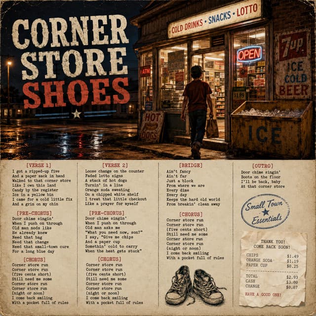 Corner Store Shoes artwork
